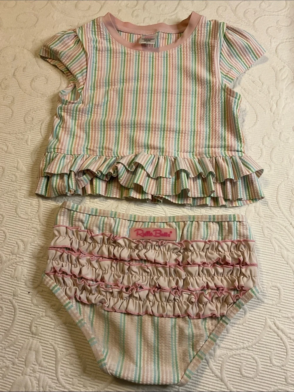 Ruffle Butts two piece